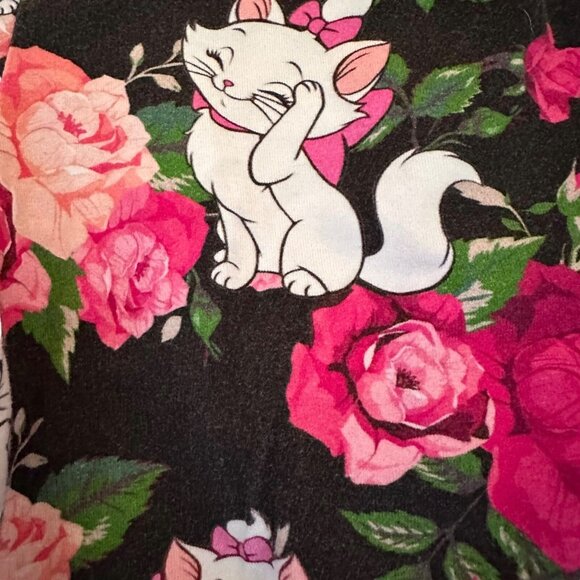 Wild Rich Kids Bikers Shorts Adult Size XS Marie Floral Black *some fading - Picture 3 of 11